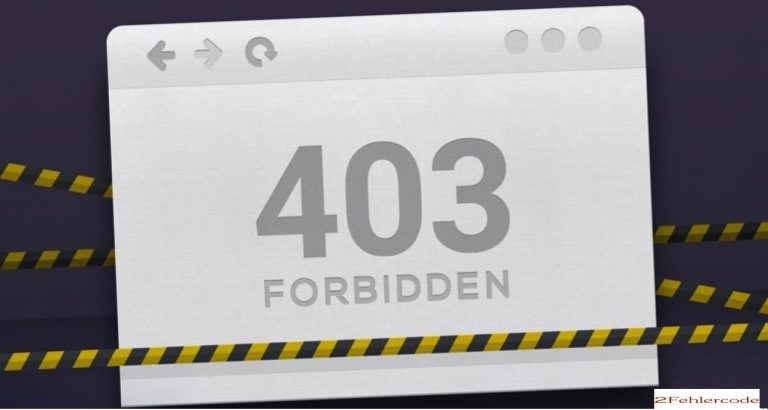 Wie du einen 403 Forbidden Fehler Behebt